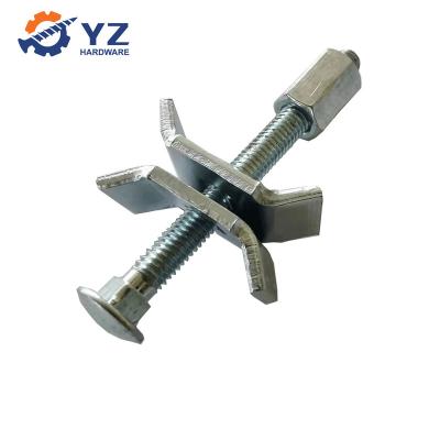 China General Industry Furniture Hardware Carriage Bolt With Hex Nut Steel Washer for sale