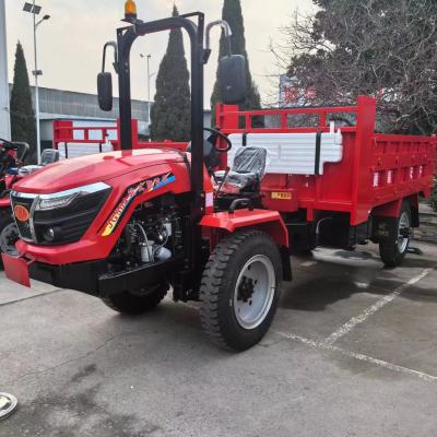 China Tractor de cuatro ruedas agrícola con tractor compacto para montañas en venta