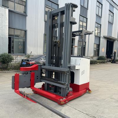 China Three Way Electric Forklift Stacker 1500kg 3m 4m VNA All Electric Hydraulic Pallet Forward Forklift Truck for sale