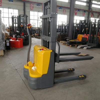 China Pallet Walkie Stacker Electric 1.2 Ton 2 Meter Curitis Controller Industrial Walkie Stacker for sale