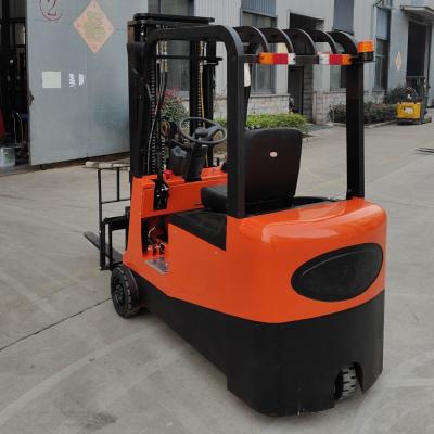 China 48 V 3-Rad-Forklift Elektro-Gegenwogen-Forklift 1000 kg 1500 kg Tragfähigkeit zu verkaufen