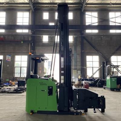 China Narrow Aisle Vna Electric Forklift 1500kg 2000kg 3 Way Forklift Multi Directional Stacker for sale