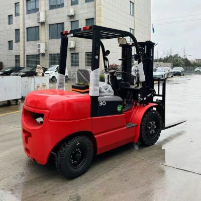 Cina 3m 4m 5m carrello elevatore a motore diesel 3000 a 6000mm 3,5 tonnellate carrello esterno in vendita