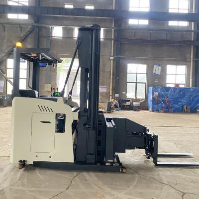 Chine Nouveau modèle de chariot élévateur VNA CE 1,5 tonne 2 tonnes électrique 3 voies pallet stacker à vendre