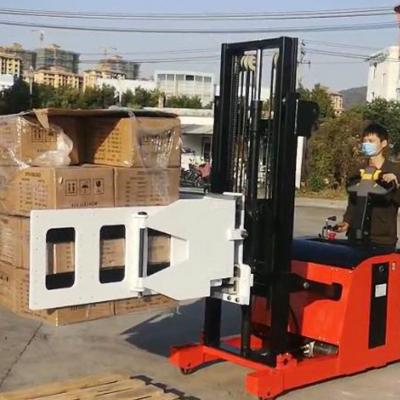 China 2m 2,5m 3m 3,5m Rollstacker Aufzugshöhe Elektrische Klemmstacker mit Bale-Klemm zu verkaufen