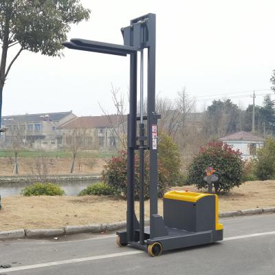 China Multifunctional 1m 2m 3m Pedestrian Reach Stacker 1.5ton 2ton Counterbalanced Walkie Stacker for sale