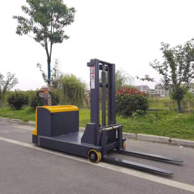 China 1.5ton 1500kg 3m 4m Full Counterbalanced Stacker Pedestrian Pallet Stacker Walkie Balance for sale