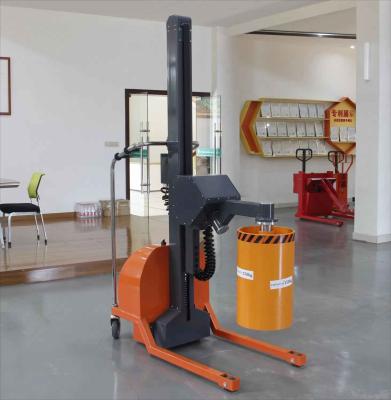 China New Pattern Semi Electric Pneumatic Roll Turner Stacker With Electric Lifting And Rotation for sale