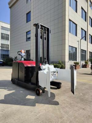 Cina 500 kg 1600 mm Clamp Semi-Electric Stacker Rotato 360° Per l'industria tessile in vendita