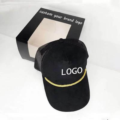 China COMMON MOQ Curved Brim Flat Base Cap Manufacture Custom Fitted Box Packing 3D Embroidery Logo 5 Panel Cap Snapback Cap for sale