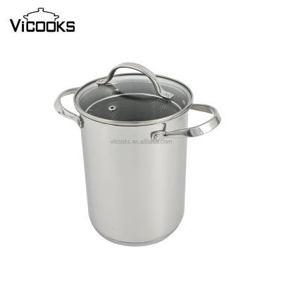 China General use for gas and induction cooker stainless steel kitchenware pot and terracotta cookware panelas deceramica cookware pasta pot for sale