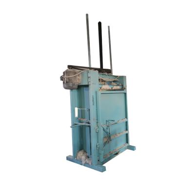 China Hot sale automatic packing fiber baler/baler for waste paper carton PET bottle hydraulic baler waste textile fiber baler machine for sale