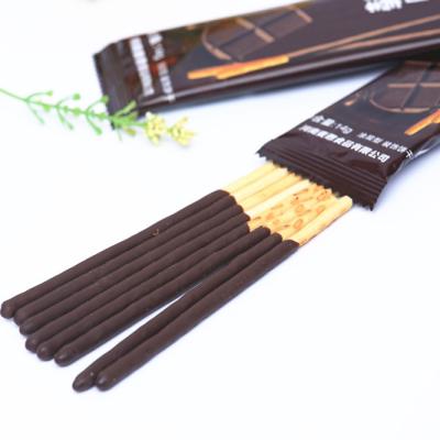 China Best OEM Chocolate Covered Snacks Cookie Stick Natural Seling DELICIOUS 40g for sale