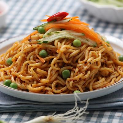 China Non - Fat Fried Noodles Products Low Fat Cold Instant Noodles With Cold Flavor for sale