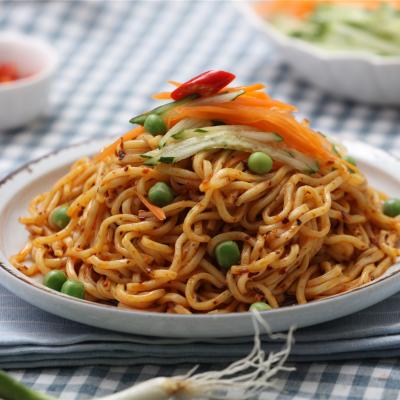 China Low Fat Wholesale Best Selling Non - Spicy Flavor Products Healthy Cold Fried Instant Noodles for sale