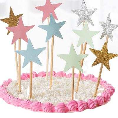 China Custom Acrylic Pearl Paper Birthday Cake Topper Paper for Birthday Party Cake Decoration for sale