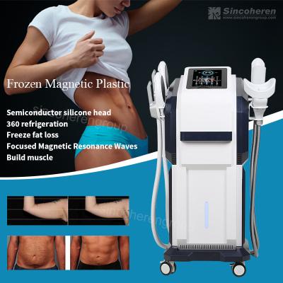 China Weight loss cryolipolysis 360 beauty machine cryo lipo body fat slimming cryolipolysis EMS non-invasive 2in1 body slimming for sale