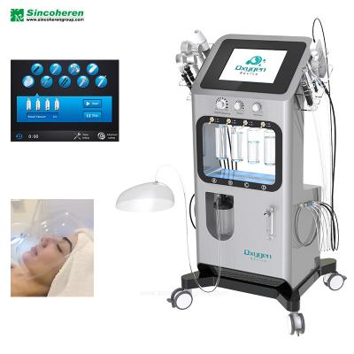 China Exfoliators 2021 7 in 1 Oxygen Jet Hydraface Beauty Machines Oxygen Jet Skin Salon Use Hydra Dermabrasion Machine for sale