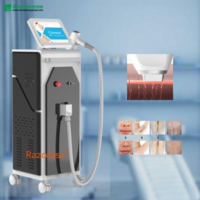 China Diode laser 2022 hair removal diode laser bikini hair removal 808 755 ice point hair removal machine 808 1064 for sale