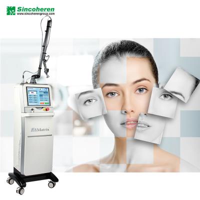 China Pigment Removal RF Metal Tube Laser CO2 Partial / Partial CO2 Laser Vaginal Tightening Machine for sale