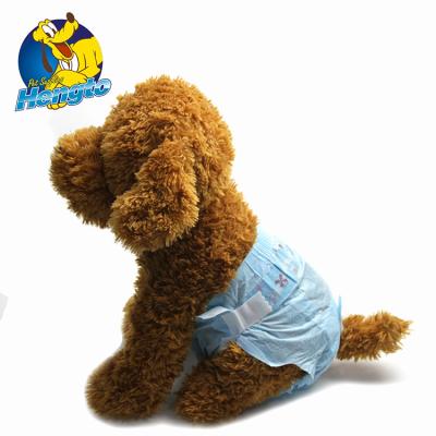 China OEM Custom Printed Sustainable High Absorbent Disposable Puppy Pet Baby Training Disposable Sanitary Diapers For Dogs for sale