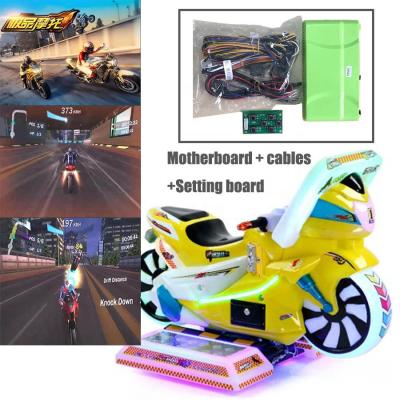 China Virtual Racing Game Board Moto Gp Arcade Machine Arcade Kit Racing Simulator Maquina Go Motorcycle Game Kit for sale