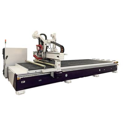 China Panel Furniture Making 4*8ft ATC Wood CNC Router Machine For Furniture Cabinets Working for sale