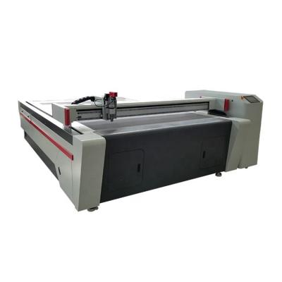 China Laser CUTTING Round Knife Cloth Cutting Machine Oscillating Knife Cutting Machine for sale