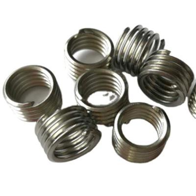 China ZINC boutique online sale durable tangless threaded insert for metal coils tailess thread insert thread insert factory direct for sale