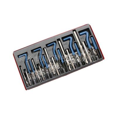 China Hot Sale 131pcs Stainless Steel M5 6 8 10 12 Heli Coil Screw Thread Repair DIY Tools Kit for sale