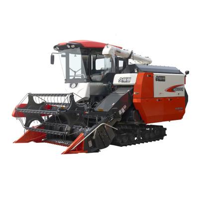 China High Producitivity Wholesale Price Full Feeding Small Rice and Wheat Combine Harvester Agriculture Machinery for sale