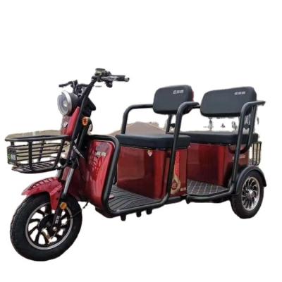 China EEC Steel Tricycle 3 Wheel Electric Trike 500W 1000W Tricycle With Cargo Carrier for sale