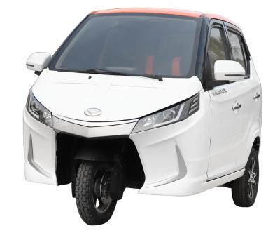 China Passenger 3 Wheel Electric Taxi / Electric Tricycle Passenger Cabin Tricycles Closed Popular Tuk Design for sale