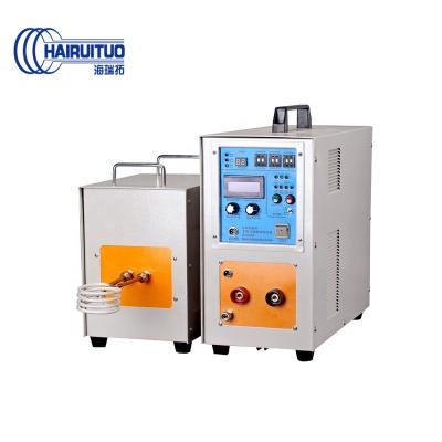 China Machinery Repair Shops Induction Heating Equipment 15KW Welding Machine Smell High Frequency Metal Smelting Furnace for sale