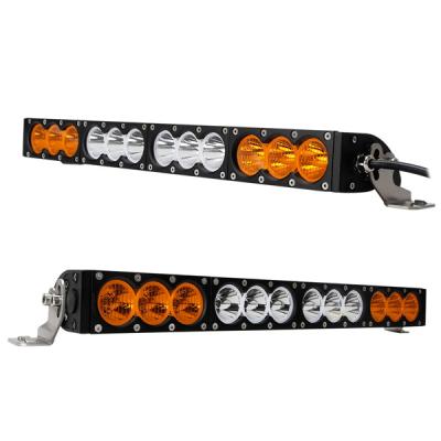 China Car Diecast Aluminum Housing Accessories Lights 33 Inch 180W Led Combination White And High Quality Yellow Color Light Bar For Driving Truck 4X4 Offroad Led Light for sale