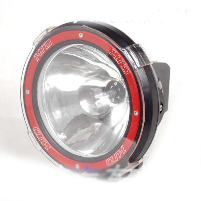 China ABS 7 Inch HID Work Light Spot Light, HID Work Light, 12V 24V DC HID Off Road Spot Flood Light Led Trailer Lights Round Shape SUV for sale