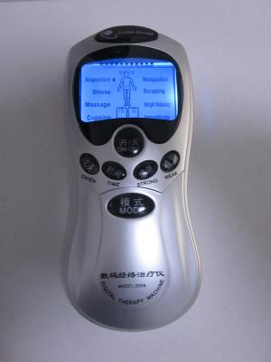 China Professional Personal massager Digital Pulse Therapy Machine With Pads for sale