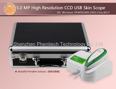 China Body Health Magic Boxy Skin And Hair Analyzer With DSP Image Processor for sale