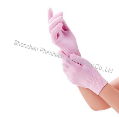 China Tightening Skin Layer Hands Care Silicone Gel Glove With Vitamin E , Olive Oil for sale