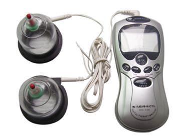 China Body Silicon Electric Pulse Therapy Machine , Vacuum Cupping Therapy Massager for sale