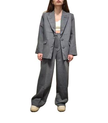 China custom design parride aw 2021 new arrive cut and sew women suit for sale