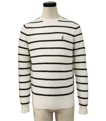 China AW 2020 CURRENT GOODS Anti-wrinkle FACTORY SOLD Wholesale MEN CREW NECK KNITWEAR SWEATER for sale