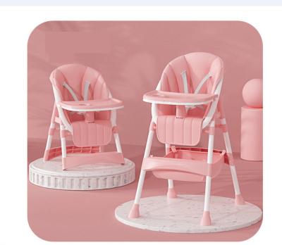 China Safety Comfortable Baby Dining Chair Multifunctional Collapsible Folding Portable Plastic Safety Eating Booster Baby Umpire Chair For Kids Feeding Dining for sale