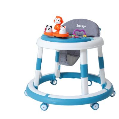 China Fashionable New Listing 3 in 1 Plastic Baby Walker Mold Strollers Shoes Car Prices Swivel Pre Wheels Baby Walker For Baby Boy for sale