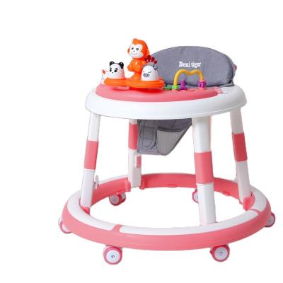 China Fashionable New Listing 3 in 1 Plastic Baby Walker Mold Strollers Shoes Car Prices Swivel Pre Wheels Baby Walker Suitable for Gir for sale