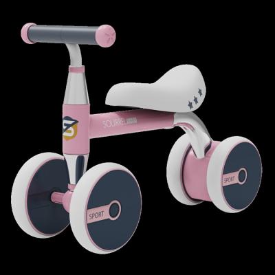 China Ride On Cheap Price Sports Toy Sports Band 4 Wheel Balance Bike Kids High Quality PU Aluminum Alloy Kids Balance Bike For Baby For 1-3 Years years for sale