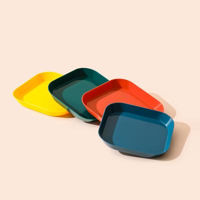 China New Design Michley Sustainable Fruit Dishes Colored To Plate Small Size Plastic Dishes for sale