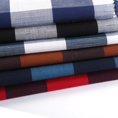 China Quality Anti-Static Premium Mens Cotton Shirting Fabrics Ready In Stock Low Moq for sale