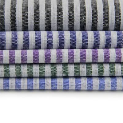 China Newest Cotton Anti-Static Hot Selling Linen Shirting Fabric for sale