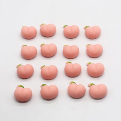 China Promotion 2021 Relax Toys Mini Peach Cute PP Squishy Compression TPR Soft Stress Toy Mochi Cute Funny Toys for sale